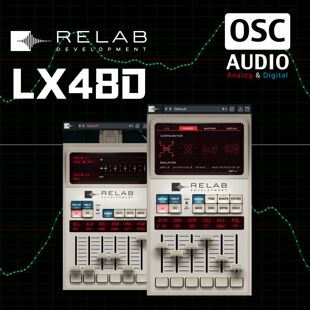 正版Relab LX480 Dual-Engine双引擎混响效果器 经典莱斯康复刻