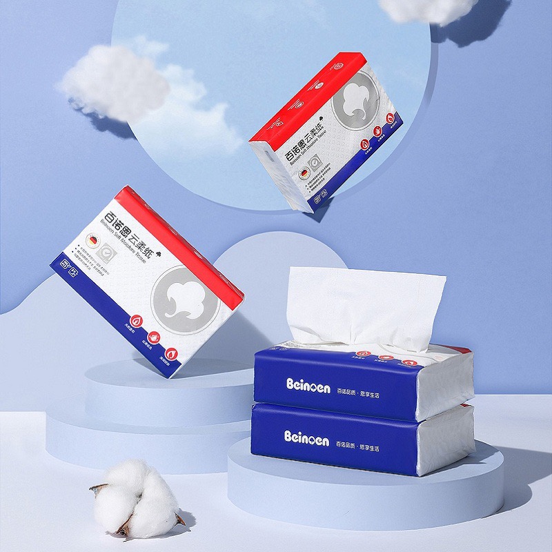 百诺恩新款云柔纸孕妇柔软面巾纸