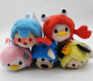 新款TSUM TSUM海洋生物 美人鱼米奇米妮 高飞 唐老鸭 戴西手机擦