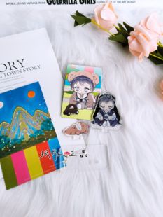 韩国正品韩漫周边寻觅你的波涛铃铛儿童节亚克力立牌+小卡set