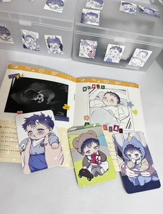 【纸片人】韩漫周边韩国正品寻觅你的波涛宝宝手册set小卡全新