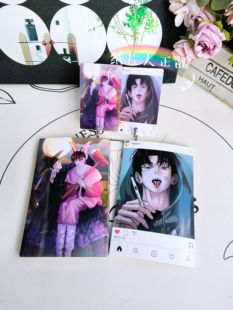 韩国机器打印韩漫周边周一的救星中秋官方相卡官卡Pvc小卡