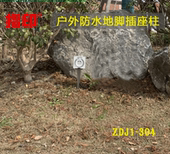 304 ZDJ1 指印防水地插 304不锈钢地插