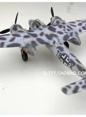[777纸模型] 1:33二战德国Fw-Ta154夜间战斗机 纸手工diy