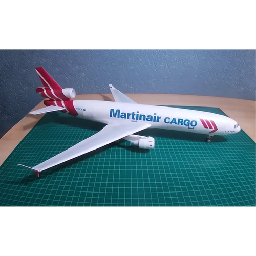 1:150 1:120 1:100 1:87麦道MD-11马蒂航空Fedex LTU 客机纸模型