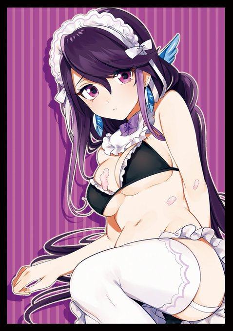 游戏王动漫妹套 黑咲琉璃 ArcV女仆柚子 C98会场限定卡套 牌套 AF