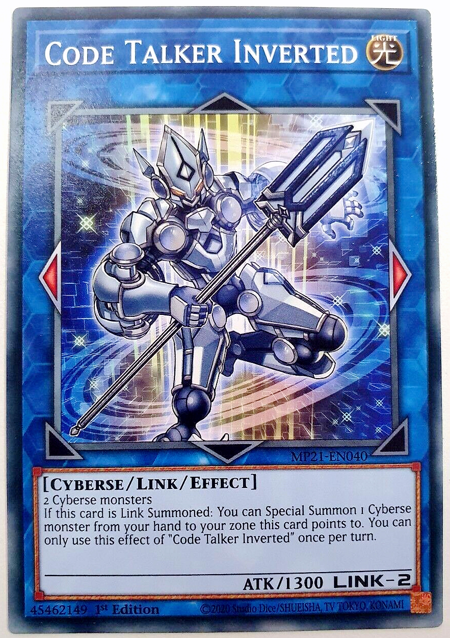 游戏王美英一刷 MP21-EN040 N码语者·翻转 M7A