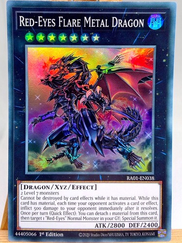 KONAMI闪卡FlareMetalDragon