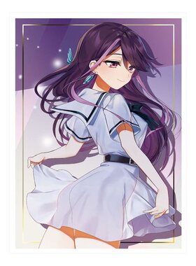 游戏王动漫妹套 ARC-V  校服柚子 琉璃 C97限定 卡套 牌套  DB1