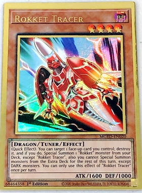 游戏王 美英一刷  MGED-EN020 PGR  弹丸曳光龙 X2A GJ2