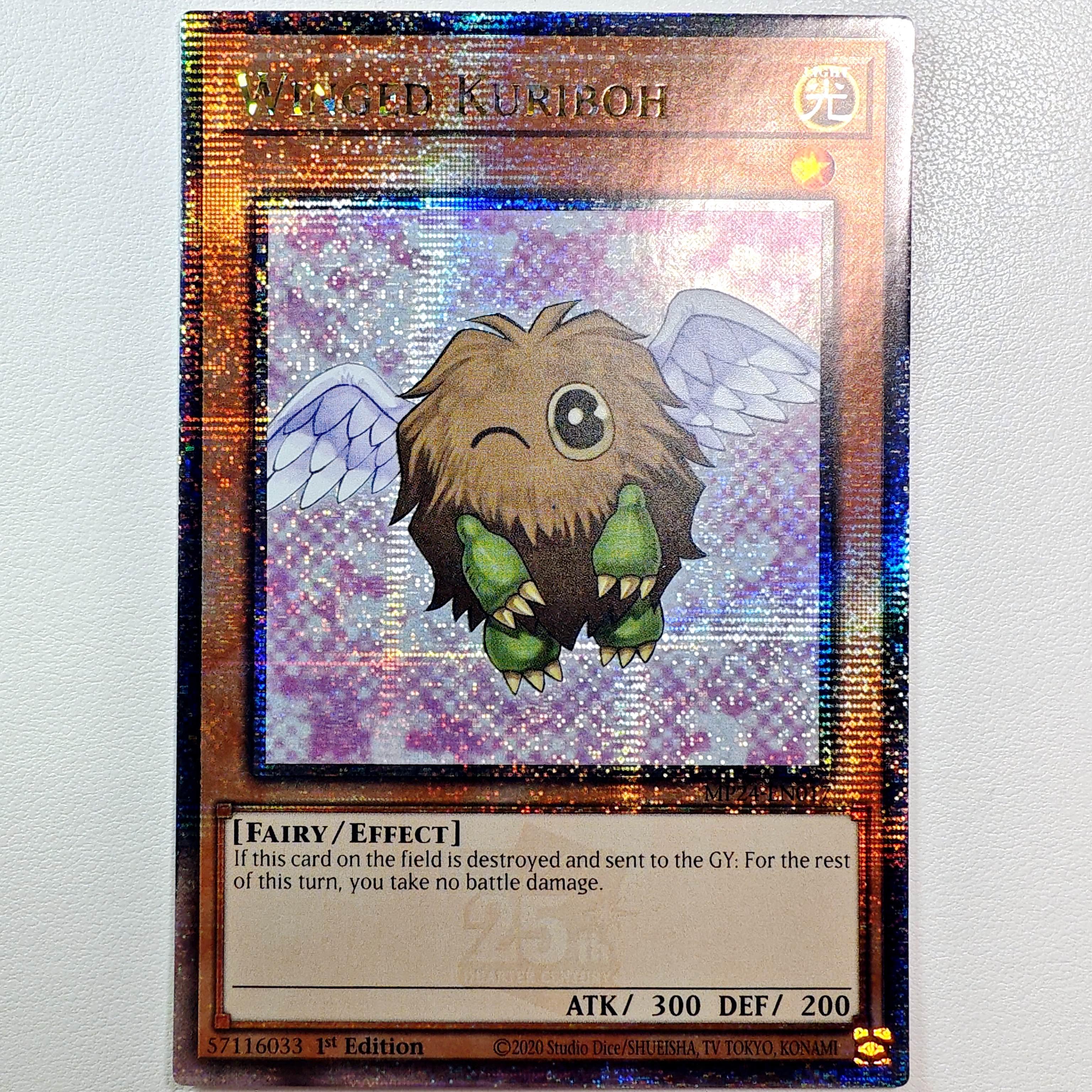 25周年闪卡WingedKuriboh