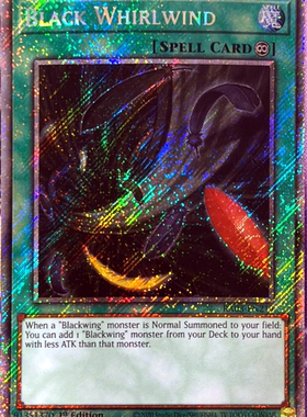 游戏王美英一刷PSCR RA03-EN219黑旋风 AF2 BF