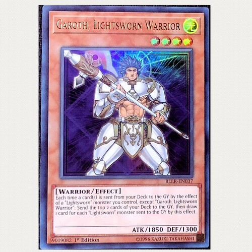KONAMI闪卡Garoth,Lightsworn