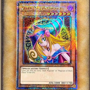 游戏王 美英一刷MP24-EN009 QCSER 黑魔导女孩 黑魔术少女 GF