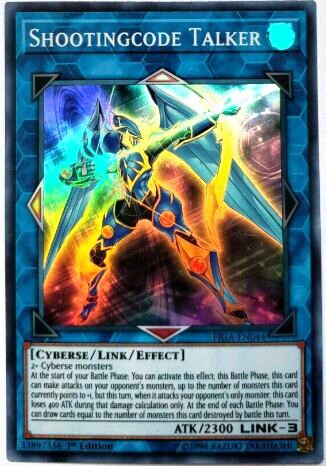 游戏王 美英一刷   FIGA-EN044 SR 排错代码语者 6R3 f7a