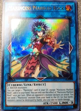 游戏王美英一刷 MP20-EN120   UR 海晶少女 石狗公  J4B