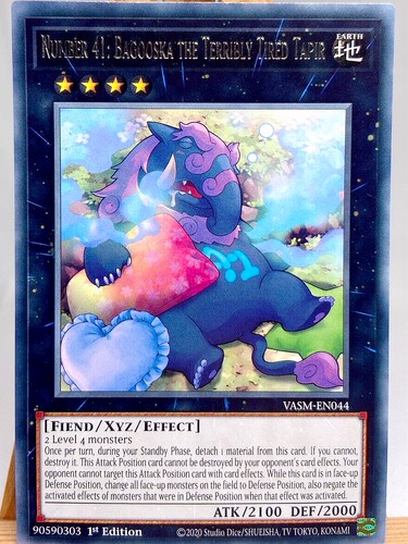 konami卡片TerriblyTiredTapir