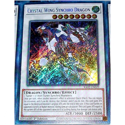 KONAMI闪卡CrystalWingDragon