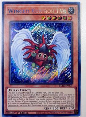 游戏王 美英一刷BLTR-EN001 SCR 羽翼栗子球 LV6 EK1