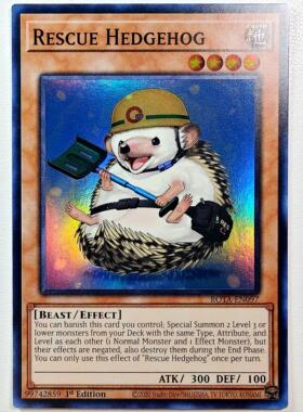 游戏王 美英一刷ROTA-EN097 SR 分裂的涡虫 H3B