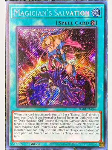 konami闪卡Magician'sSalvation