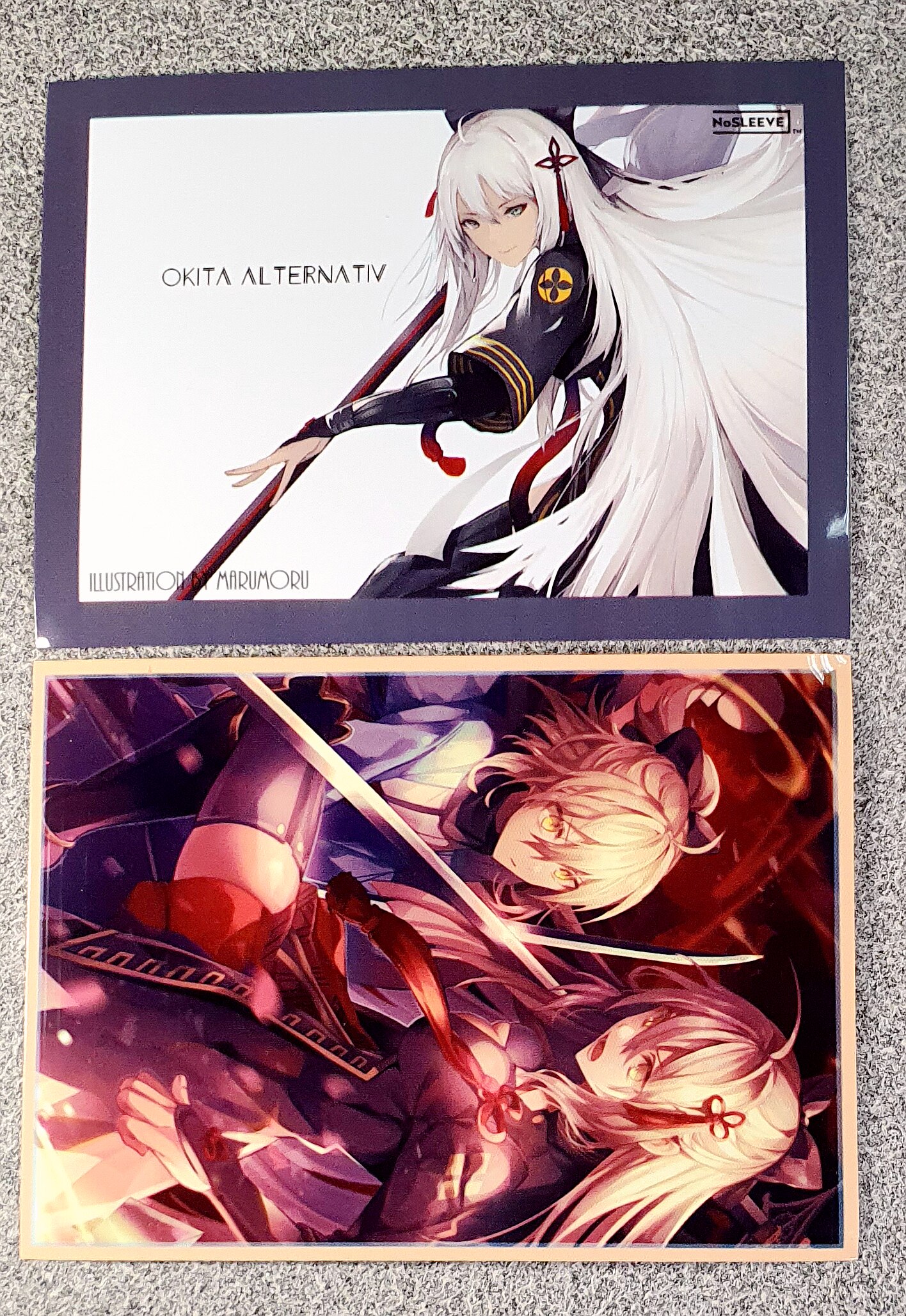 游戏王动漫妹套 fate fgo冲田总司 魔神  会场限定 卡套 牌套cw1