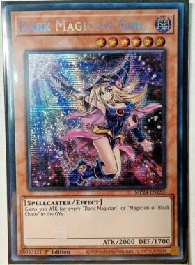 游戏王美英一刷MP24-EN053 SER 黑魔导女孩 黑魔女 25周年GF2Girl
