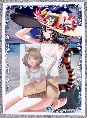 游戏王动漫妹套  兽耳萌娘 RAITA EN-075   卡套 牌套 CF4