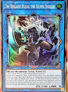 游戏王 美英一刷 MP21-EN197 SR 铁兽战线 银弹之卢加鲁 FC2