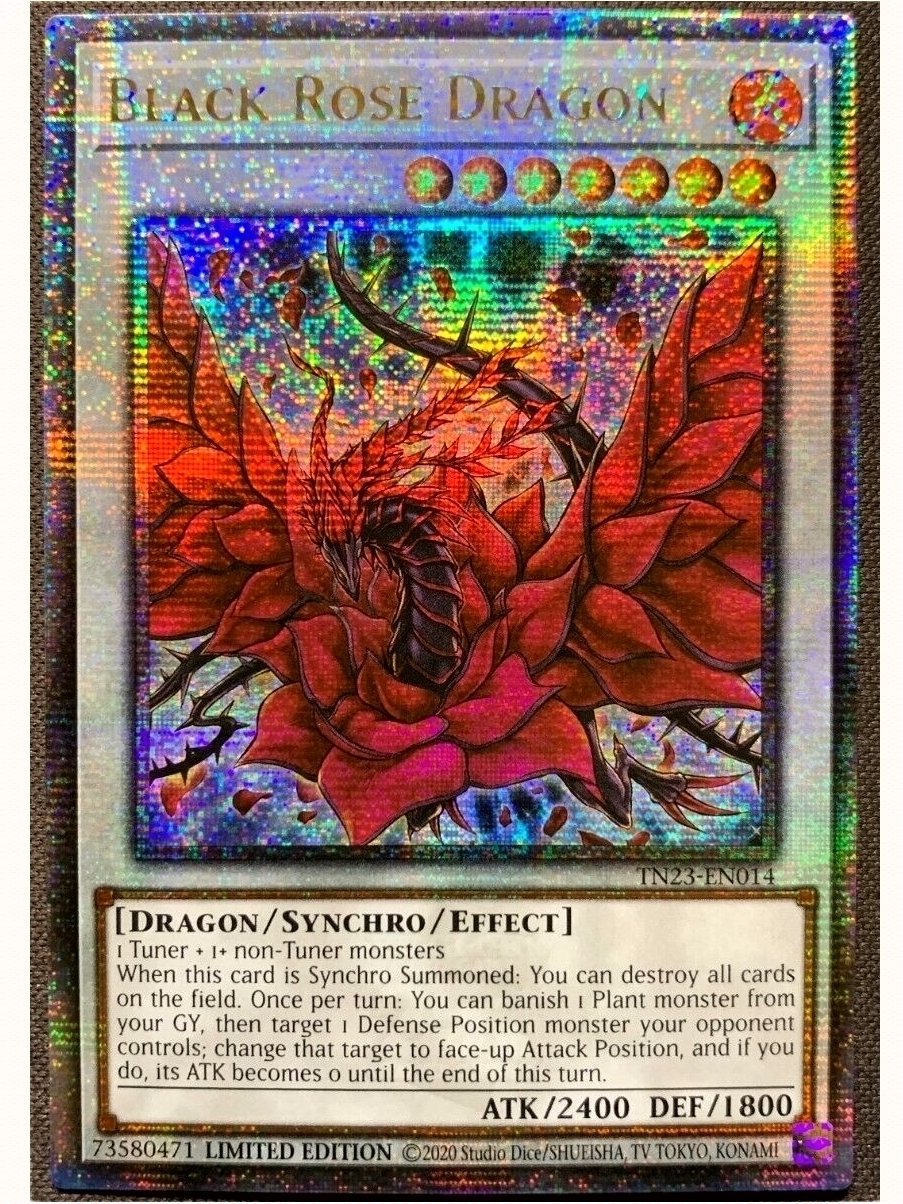 KONAMI闪卡BlackRoseDragon