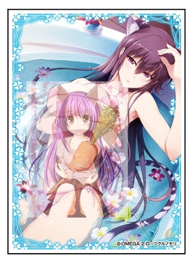 游戏王动漫妹套 绘师百人 收集 OMEGA2-D EN-128 卡套 牌套 8DW