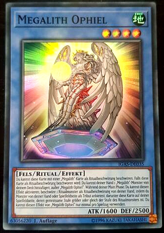 KONAMI闪卡MegalithOphiel