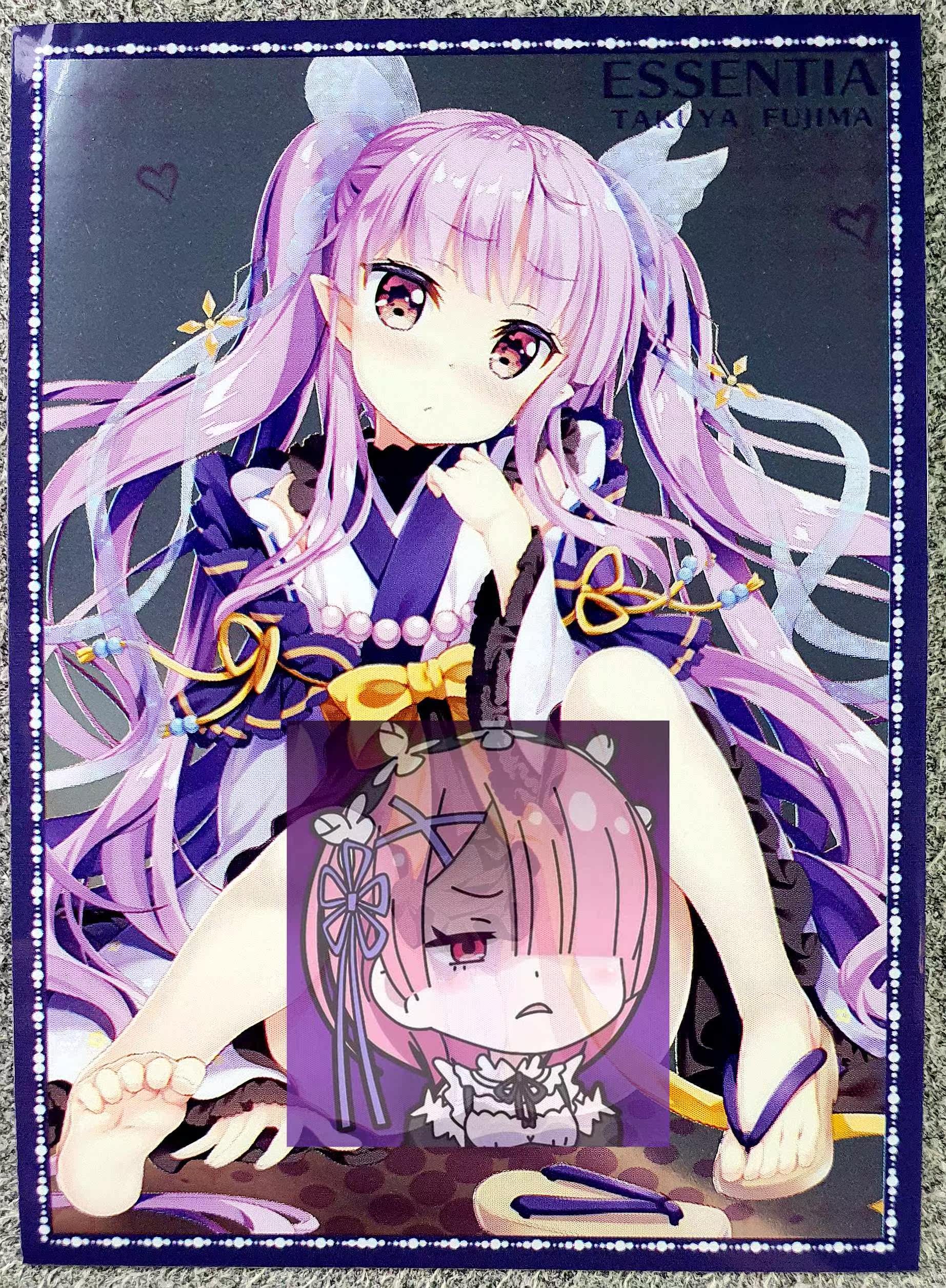 游戏王动漫妹套 公主连结 镜华小仓唯 会场限定 卡套 牌套 ev2