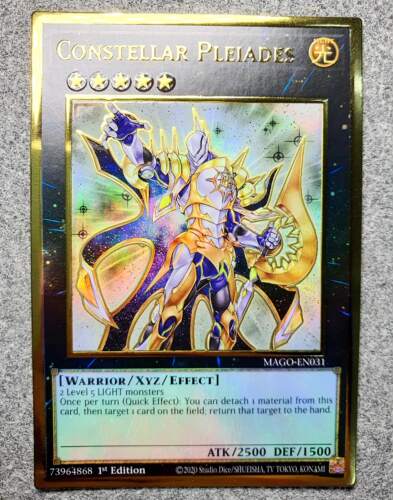游戏王 美英一刷 MAGO-EN031 PGR 星圣 昴星团  X3A
