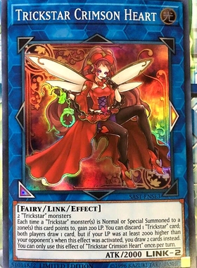 游戏王 美英限刷 SAST-ENSE3 SR 淘气仙星・布拉蒂玛丽  R3A E1B