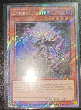 游戏王美英一刷Ra03-EN185 Pscr 僵尸之主 iS