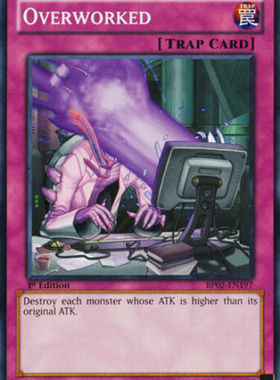 游戏王 美英一刷 BP02-EN197 N 性能过剩 G2B