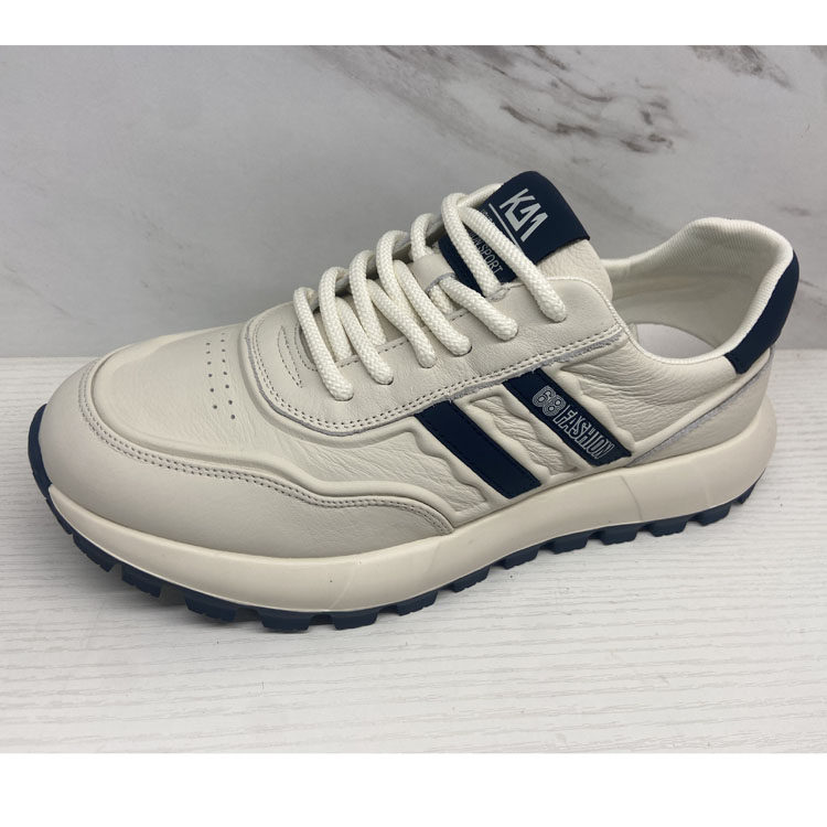 真皮韩版百搭飞行员休闲风板鞋