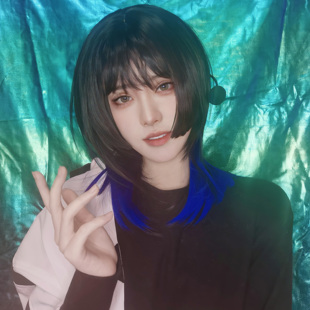 [大又又]日常古风汉服万用COS假发侠女姬发jk水母辣妹公主切狼尾