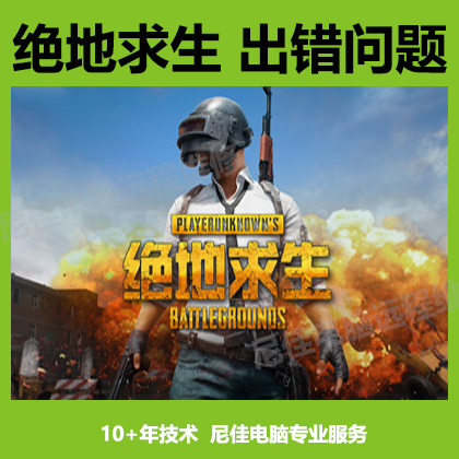 绝地求生问题修复吃鸡游戏异常出错代码MSVCP140DLL专业解决PUBG