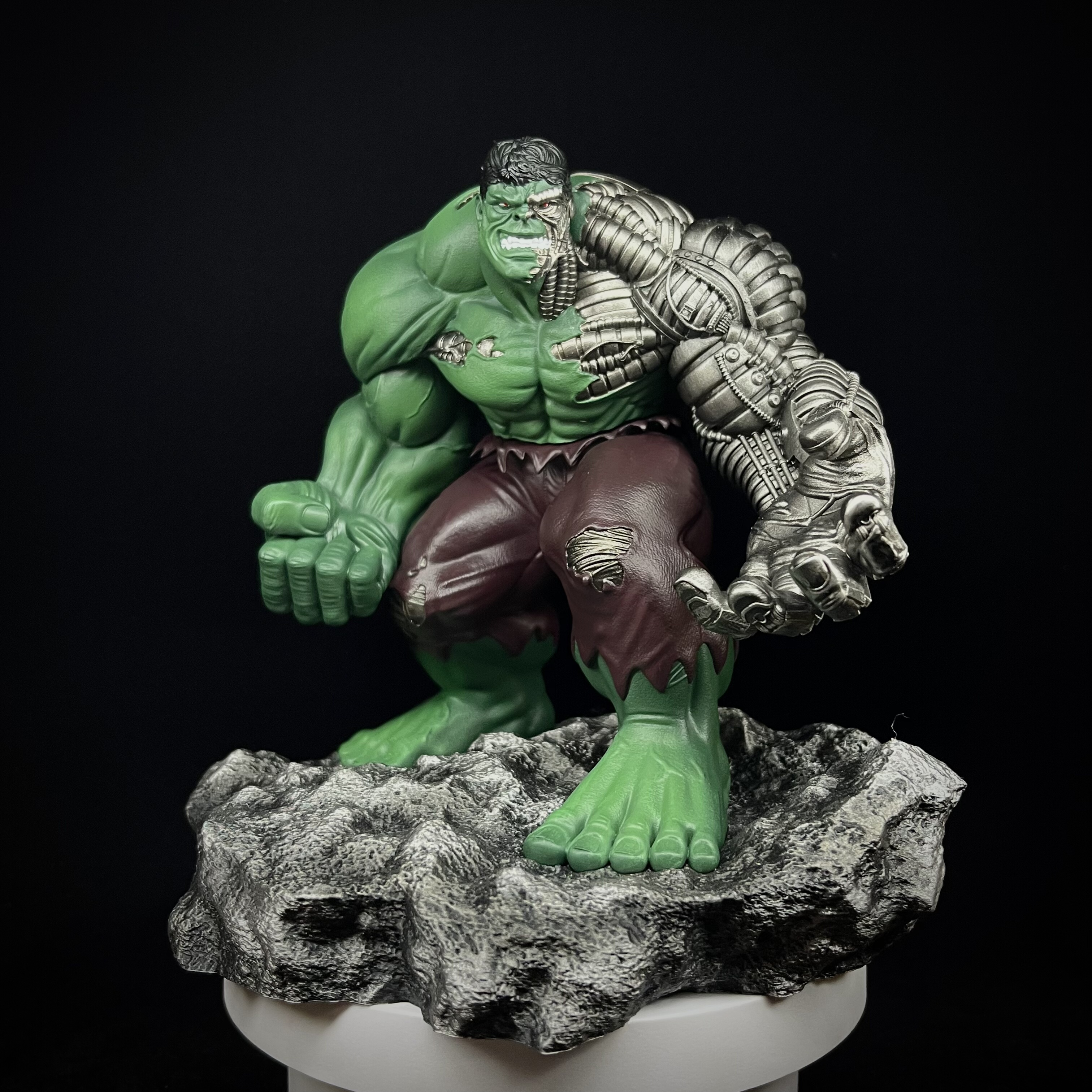 漫威浩克机械绿巨人复仇者联盟手办游戏动漫现货周边摆件男生自制