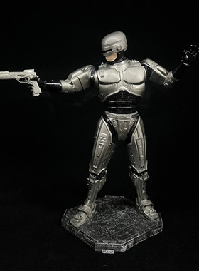 机械战警铁甲威龙RoboCop手办游戏动漫周边摆件现货男生自制模型