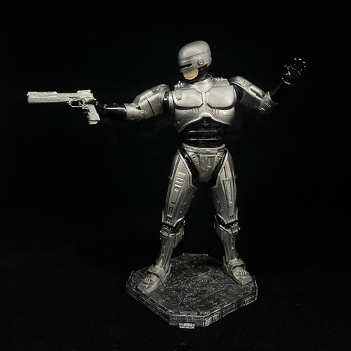 机械战警铁甲威龙RoboCop手办游戏动漫周边摆件现货男生自制模型