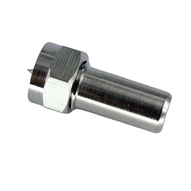 英制负载接头 F头75Ω终端电阻 75欧姆反向假负载分支分配器堵头