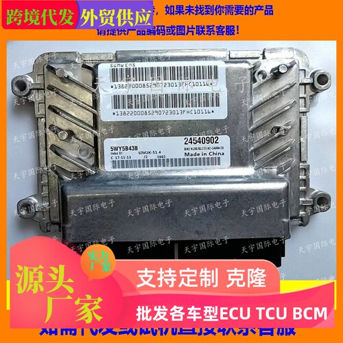 适用五菱之光电脑板ECU Engine Control Unit 5WY5B43B 24540902