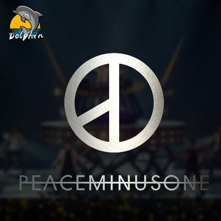 GD权志龙应援PEACEMINUSONE反光车贴电动摩托车身后窗玻璃装饰贴