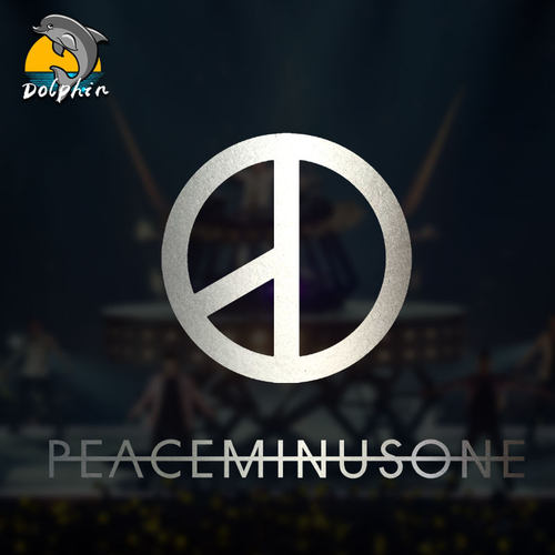 GD权志龙应援PEACEMINUSONE反光车贴电动摩托车身后窗玻璃装饰贴