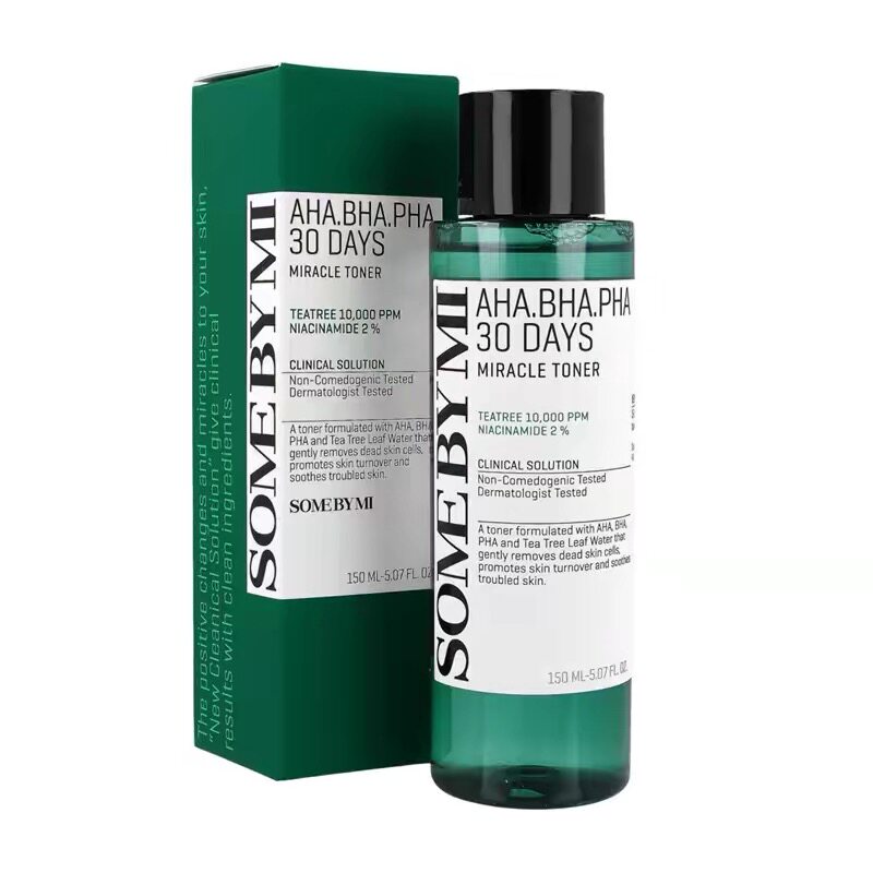 SOMEBYMI莎柏蜜茶树爽肤水150ml 适合痘痘敏感有闭口粉刺的肌肤
