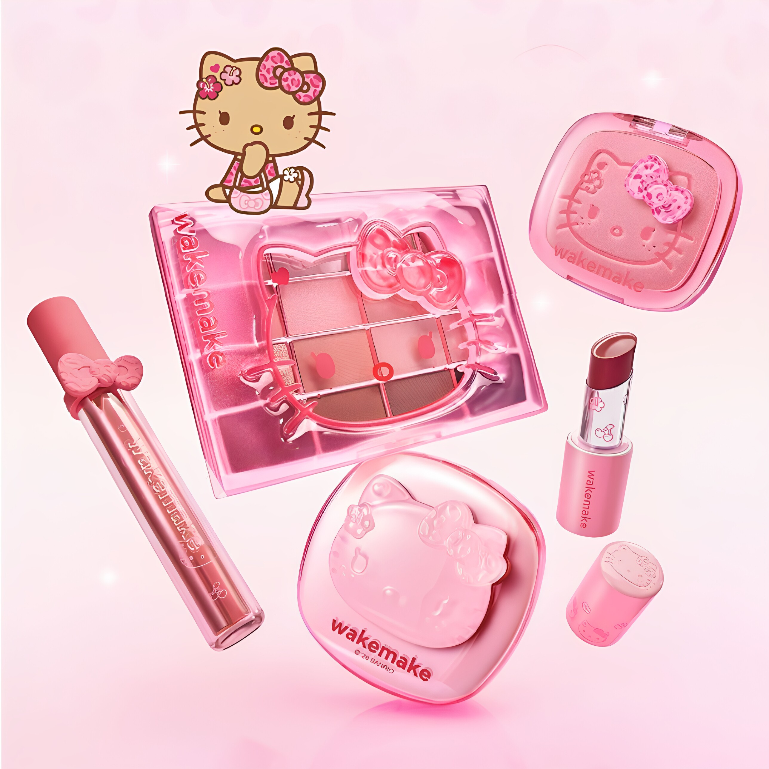 韩国进口HelloKitty联名腮红盘图片