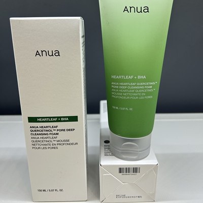 Anua鱼腥草深层毛孔洁面乳 DEEP CLEANSING FOAM 温和洗面奶150ml